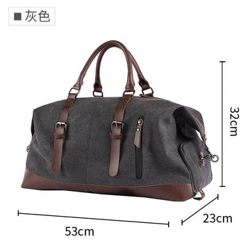 Canvas Leather Bag