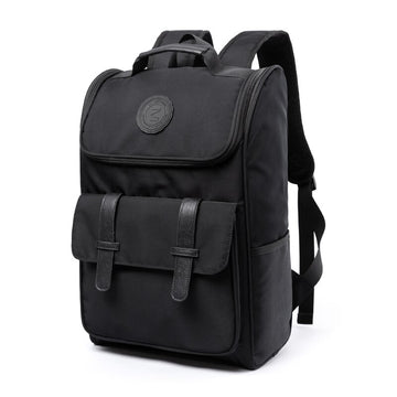 Black Oxford Vintage Waterproof Backpack