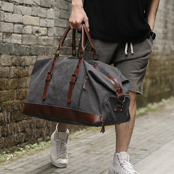 Canvas Leather Bag